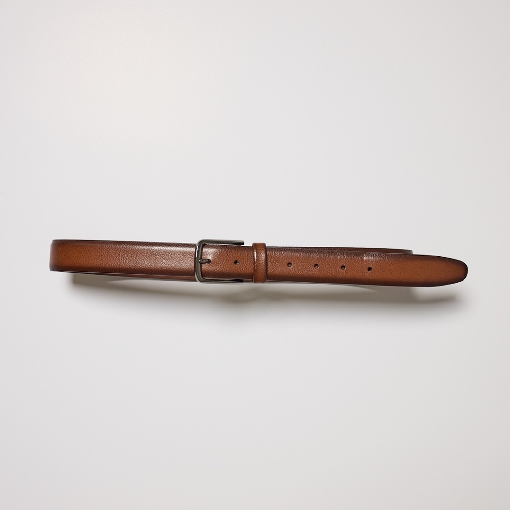 Perry Ellis Brown Leather Belt Size 30/32